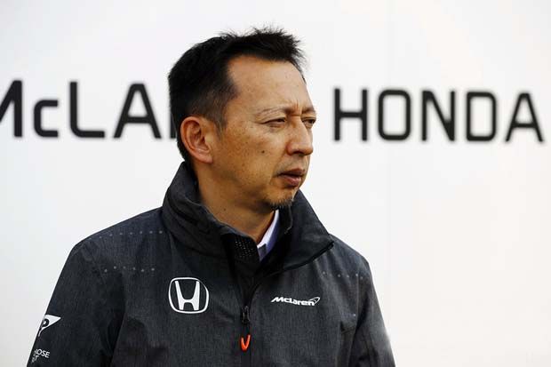 Yusuke Hasegawa senior managing officer Honda di tes pramusim F1 2017 Sirkuit Catalunya Barcelona. (Foto-Motorsport)
