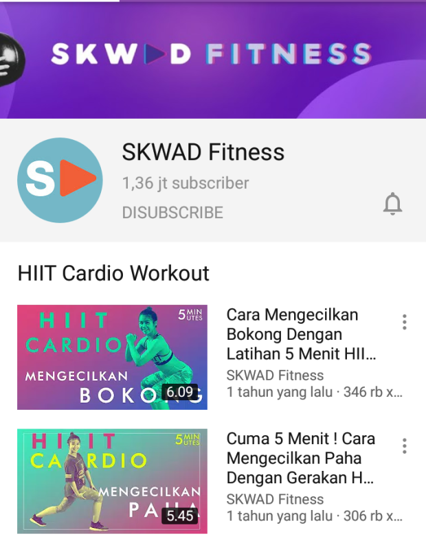 5 Channel YouTube Buat Kamu yang Mau Sehat dan Punya Badan Bagus