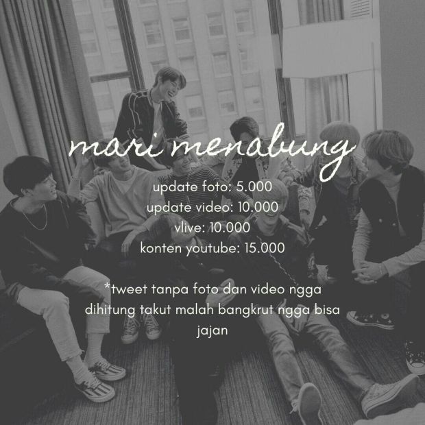 Belajar Nabung Unik ala K-Popers, Semua Tergantung Oppa!