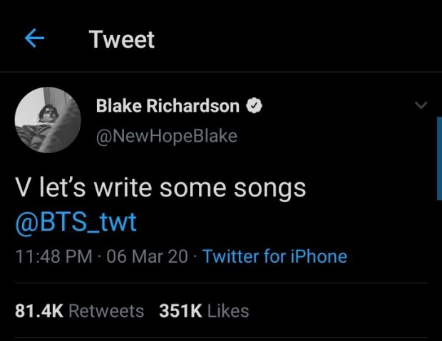 Direspons Langsung V BTS, Fans Berharap Ada Kolaborasi New Hope Club dan BTS