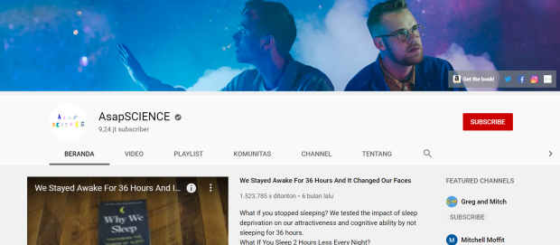 Rekomendasi Channel YouTube Seru Sekaligus Edukatif Saat #DiRumahAja