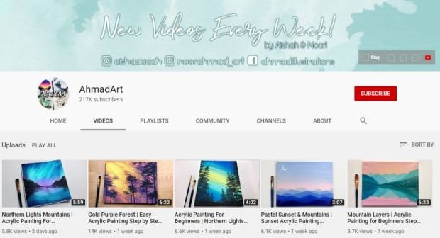 Mau Belajar Melukis? Ini Rekomendasi Channel YouTube untuk Pemula