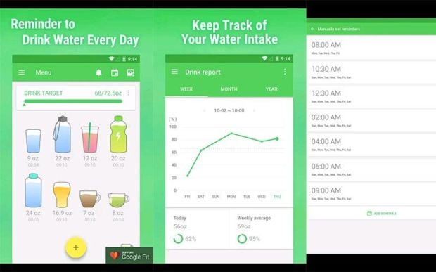 Suka Lupa Minum? Ini 5 Aplikasi Pengingat Minum Air Putih