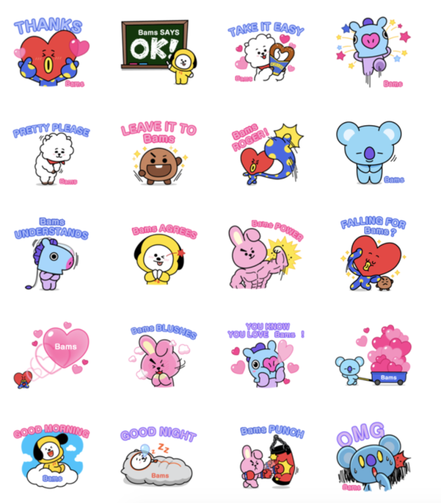 Stiker Terbaru BT21 di LINE Bisa Dimasukkan Nama, Ungkapkan Perasaan jadi Enggak Ribet!