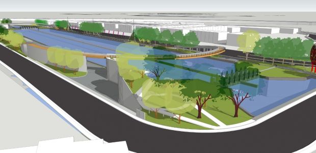 Pembangunan Wisata Air Kalimalang Mirip Sungai Cheonggyecheon Dimulai