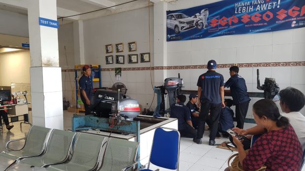 Sinta Marine Hadir Penuhi Kebutuhan Mesin Tempel Suzuki di Bali