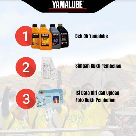 Beli Oli Yamalube Bisa Nonton Langsung MotoGP Sepang!