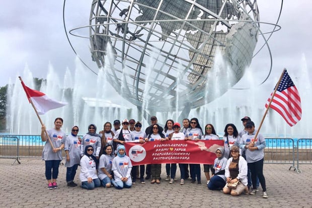 Solidaritas untuk Papua, WNI di Amerika Aksi Damai Serempak di 16 Wilayah