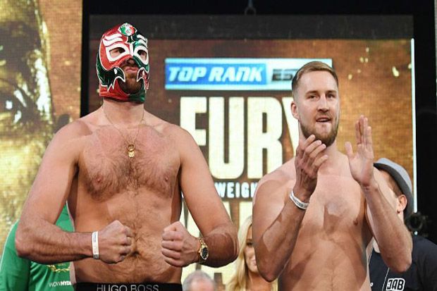 Bertopeng Pegulat Meksiko, Tyson Fury Ancam Jatuhkan Otto Wallin