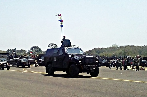 ILSV, Ranpur Buatan Dalam Negeri Tampil Meriahkan Parade HUT TNI Ke-74