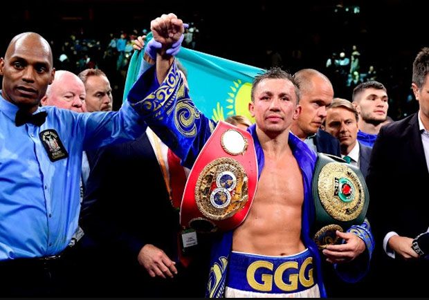Golovkin Juara Dunia Tinju Usai Robohkan Derevyanchenko