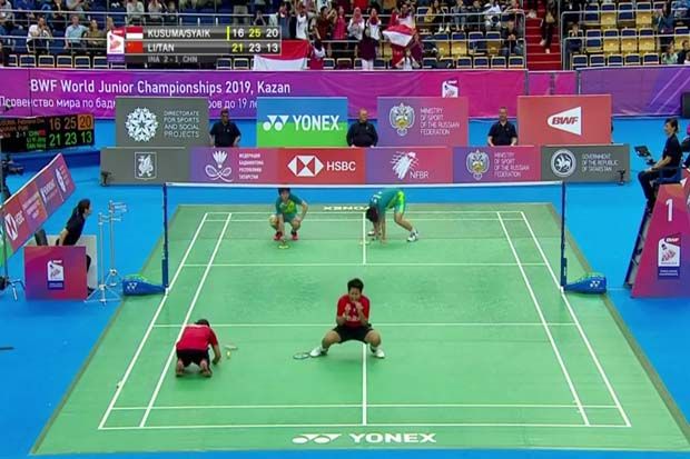Detik-detik Tim Bulu Tangkis Junior Indonesia Juara Dunia