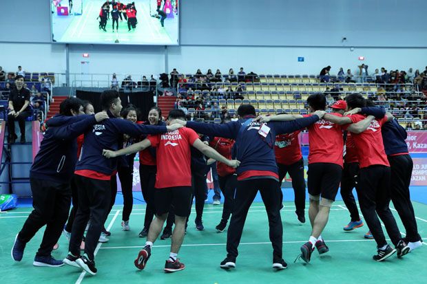 Detik-detik Tim Bulu Tangkis Junior Indonesia Juara Dunia