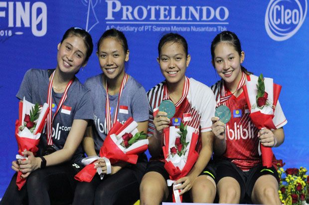 Tiga Bulan Berduet, Fadia/Ribka Sukses Juara Indonesia Masters
