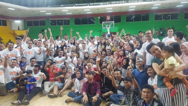 Tim Basket BNI Life Jawara Liga Baket Jasa Keuangan 2019