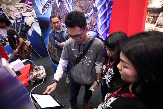 Konami Pamer Yu-Gi-Oh! Duel Links di Indonesia Comic Con 2019