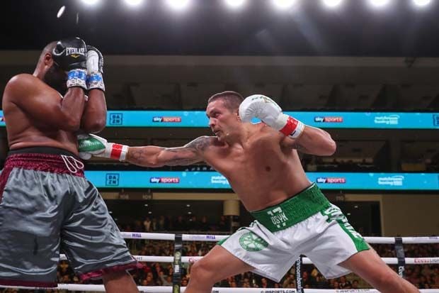 Ronde Per Ronde Keganasan Oleksandr Usyk Menghajar Witherspoon