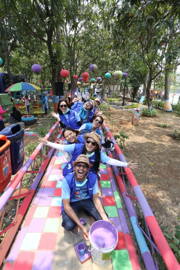 Kepedulian Samsung untuk Masyarakat Kamal Muara Jakarta Utara