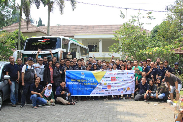 Pererat Kekompakan, SINDONEWS Gelar Gathering di Cisarua