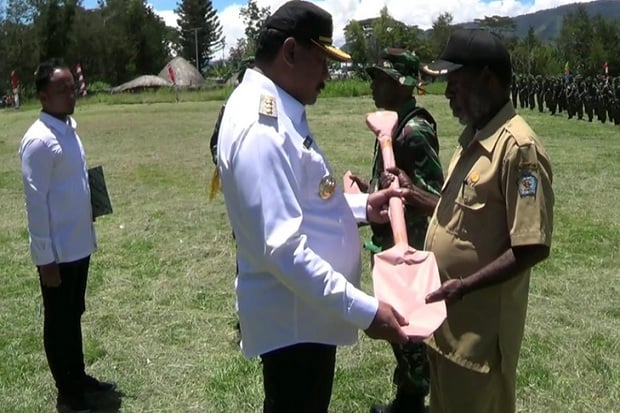Operasi Teritorial TNI Resmi Digelar di Wamena