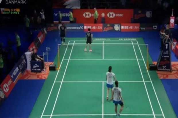 Dua Kali Insiden Alarm Kebakaran Gegerkan Final Ganda Putri