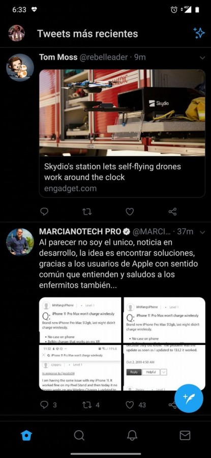 Hore, Pengguna Android Bisa Cicipi Twitter Mode Gelap Ramah OLED