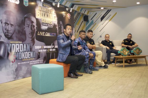 Tantang Petinju Afsel, Daud Jordan Siap Torehkan Sejarah