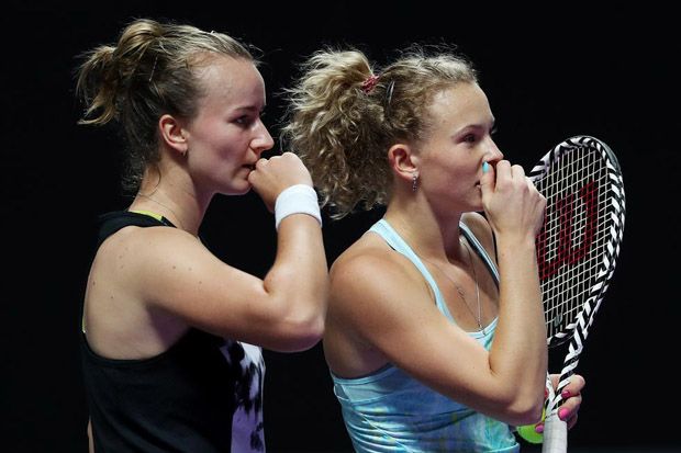 Debut Manis Strycova/Hsieh, Krejcikova/Siniakova Pimpin Grup Ungu
