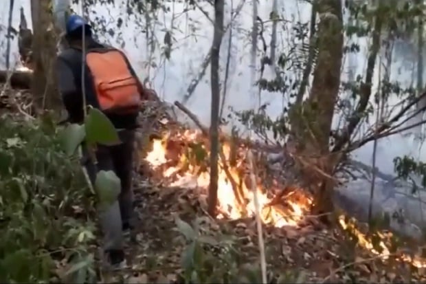 Kebakaran Hebat Terjadi Lagi di Taman Nasional Gunung Ciremai
