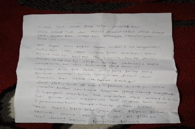 Tak Direstui Nikah, Pemuda di Sumsel Tulis Surat Wasiat Lalu Gantung Diri
