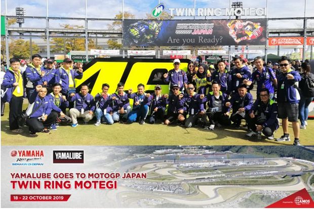 Keseruan 19 Pemenang Yamalube Goes to MotoGP: Dari Foto Bareng Rossi hingga Keliling Tokyo