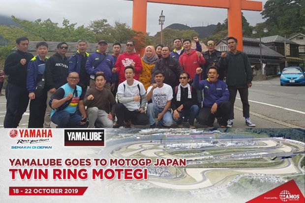 Keseruan 19 Pemenang Yamalube Goes to MotoGP: Dari Foto Bareng Rossi hingga Keliling Tokyo