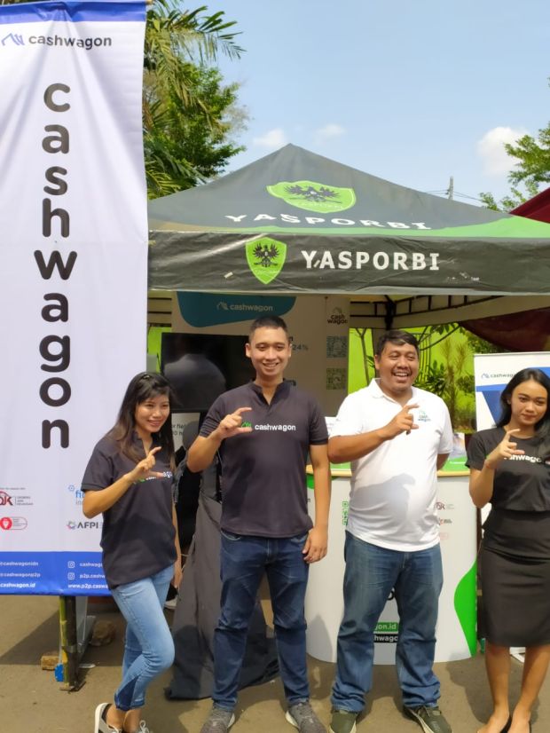 Bumikan Fintech, Cashwagon Datangi Sekolah Yasporbi Pasar Minggu