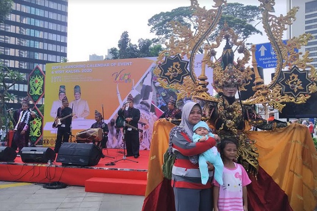 Meriah, Pariwisata dan Budaya Kalsel Dipromosikan di Ajang CFD Jakarta