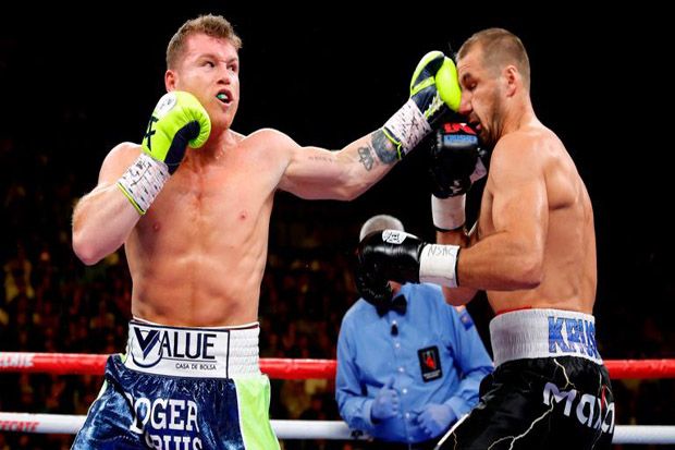 Ronde Per Ronde Brutalnya Saul Canelo Merobohkan Sergey Kovalev