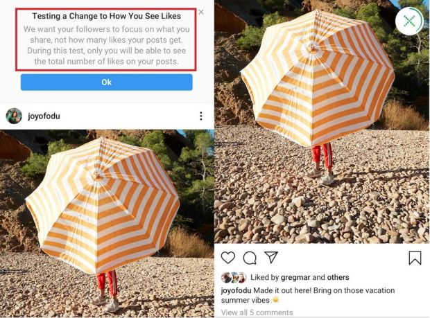 Instagram Ngetes Sembunyikan 