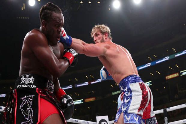Terjatuh Kena Bogem Maut, KSI Menang Angka Tipis Atas Logan Paul