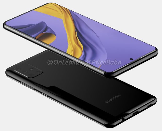 Galaxy A51 dengan Punch-Hole dan 4 Kamera Belakang Muncul di Internet