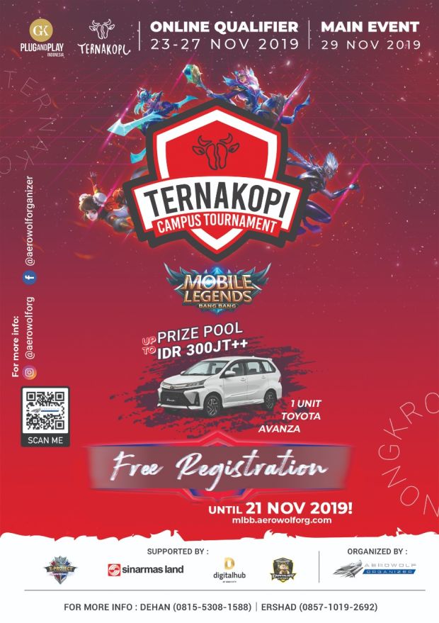 Nongkrong Sambil Nge-Game di Ternakopi Campus Tournament