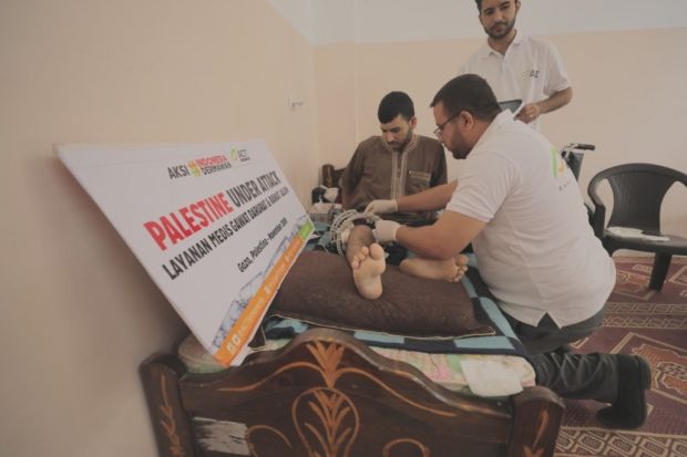 Dirikan Indonesia Medical Clinic, ACT Layani Korban Konflik di Palestina