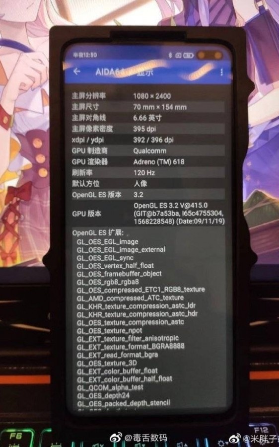 Bocoran Gambar Redmi K30 Benarkan Layar 120 Hz dan Charger 30W