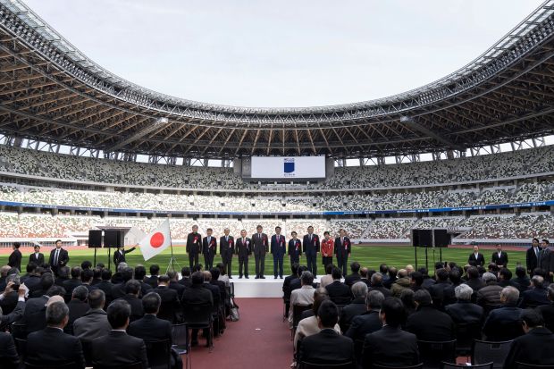 Perdana Menteri Jepang Resmi Buka Stadion Nasional Tokyo 2020