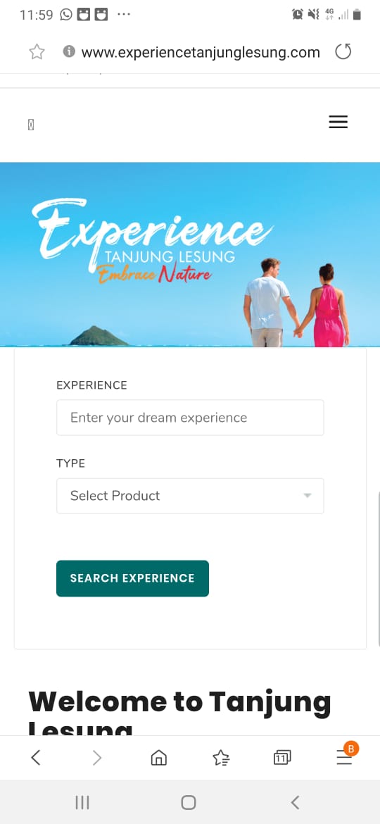 Pasarkan Pariwisata, BWJ Bangun Website Experience Tanjung Lesung