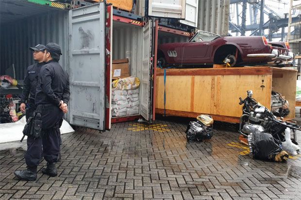 19 Mobil Mewah dan 35 Moge Diamankan Bea Cukai Sepanjang 2016-2019