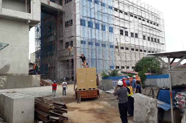 Terpeleset, Pekerja Proyek RSU Tangsel Tewas Mengenaskan
