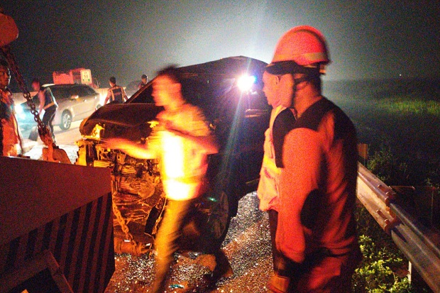 Polisi Ungkap Identitas Korban Laka Beruntun di Jalur Tol Medan-Tebing Tinggi