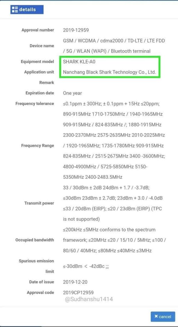 Diam-diam Ponsel Gaming Black Shark 3 Versi 5G Lulus Sertifikasi