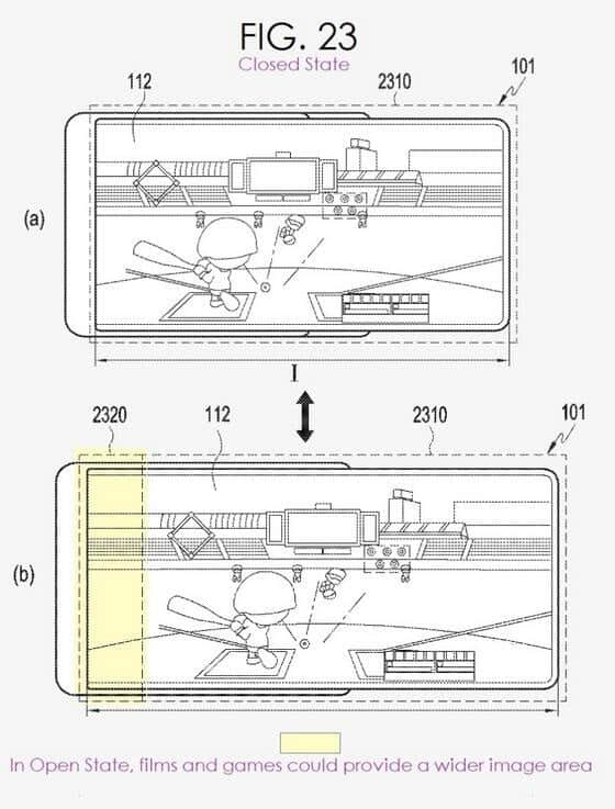 Paten Baru Samsung Tunjukkan Handphone dengan Layar Dapat Diregangkan