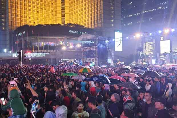 Selamat Datang 2020, Pesta Kembang Api Hiasi Langit Jakarta