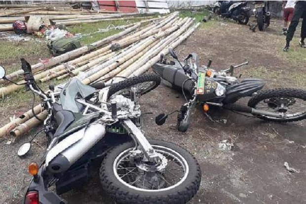 Gagal Terbang di Sangihe, Heli Kepala BNPB Tabrak 2 Mobil dan 4 Motor